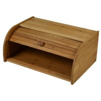 Bambus Brotkasten 40X27X17Cm Brotbox BrotbehäLter Aufbewahrungsbox Rollkasten