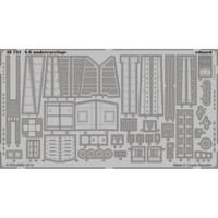MW22 Eduard 48731 A-6 Undercarriage 1/48 Pe Set For
