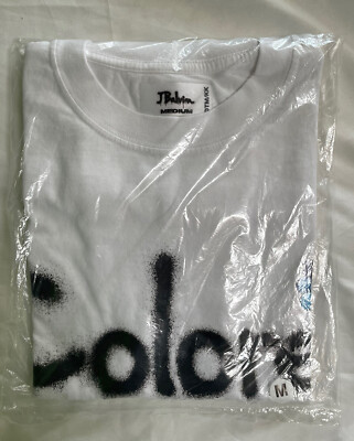 J Balvin X Takashi Murakami Colores Tee White Size Medium New 