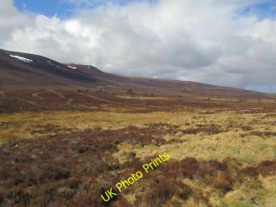 Photo 6x4 Moorland below Ben Rinnes Benrinnes Wood  c2015