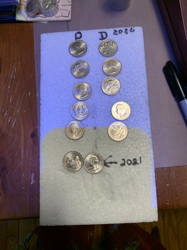 2020, 2021 National Park Quarters P& D= 14 Coins B/U - Picture 4 of 6