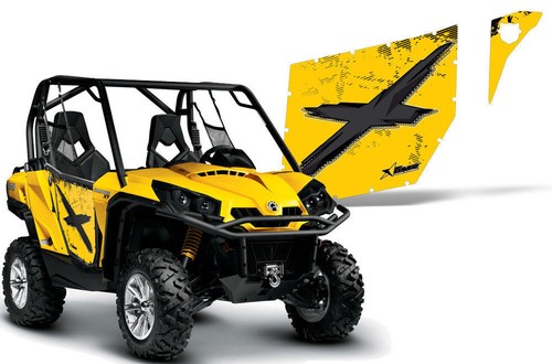 AMR Racing Can-Am Commander Door Decals Graphics for PRO ARMOR Doors ...