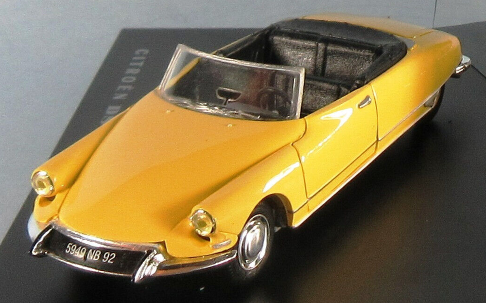 NOREV Citroen DS 19 Convertible (Yellow) 1/43 Scale Diecast Model ULTRA-RARE!