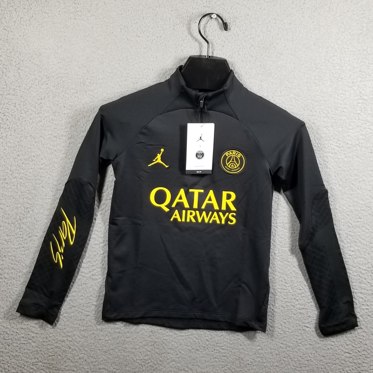 【Nike】Jordan x PSG Drill Top トレーニングトップ Jordan X PSG 22/23 Youth Small Fourth Strike Drill Top Q Zip
