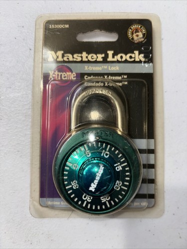 Master Lock 1530DCM Locker School Combination Padlock 1 Pack Assorted Colors - Picture 5 of 11
