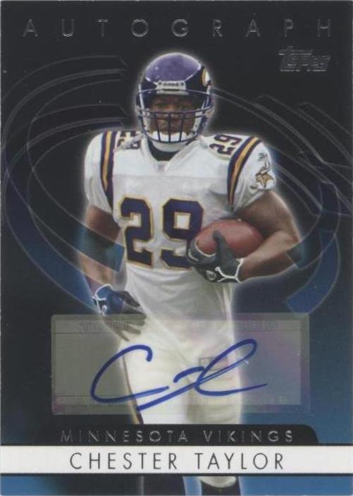 2006 Topps Chester Taylor #T-CT - 1 of 2
