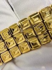 Bracelet Femme CHIMENTO En Or Jaune Et Blanc 18 KT 750 Double Face 46,67 Gr