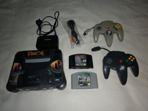 Nintendo 64 Console (PAL AUS) + 2 Games Turok 1 & Turok 2 - Picture 1 of 18