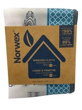 Norwex Window Cleaning Cloth "Window Print" New Retired Print