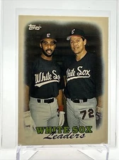 1988 Topps TIFFANY Baseball Card White Sox Leaders #321 Mint FREE SHIPPING