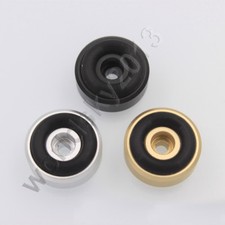 4pcs Full Aluminum Speaker Shock-absorbing Feet Pad Isolation Stand Pad  20x8mm