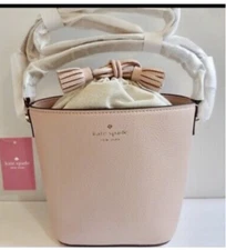 Kate Spade New York Hayes Crossbody Bucket Bag! Pink New With Tags!