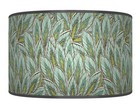 Shades of Green Leaves Floral Pendant Lamp Shade Handmade Lampshade #08