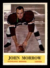 1964 Philadelphia Football #37 John Morrow EX/MT *e1
