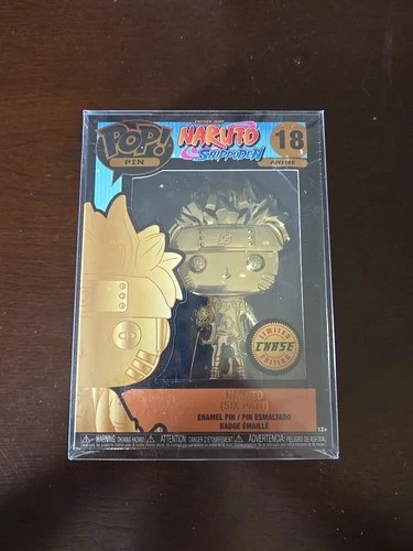 Funko Pop! PIN Naruto Shippuden Naruto (Six Path) #18 Limited Edition Chase