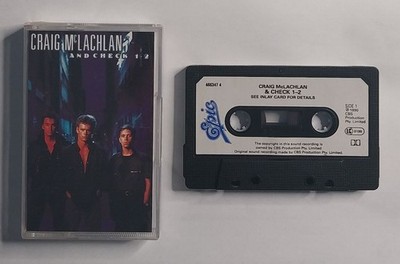 Craig McLachlan & Check 1-2 Self Titled Cassette (1990) Epic 466347 4