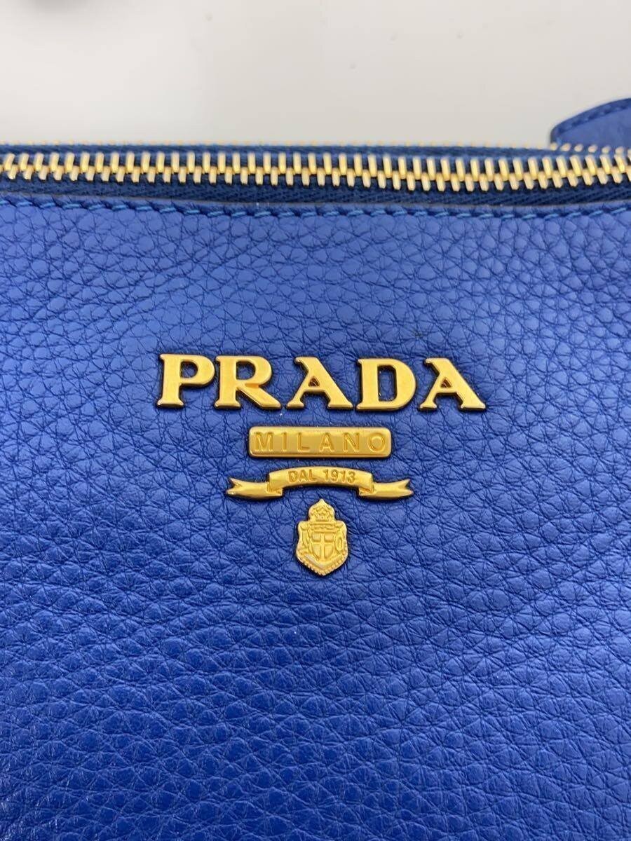 PRADA Shoulder Bag BLU Solid - image 5