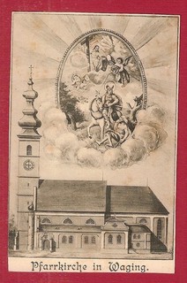 Andachtsbild Pfarrkirche St. Martin in Waging am See