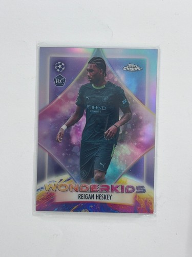 TOPPS CHROME 2026 REIGAN HESKEY MAN CITY WONDERKIDS