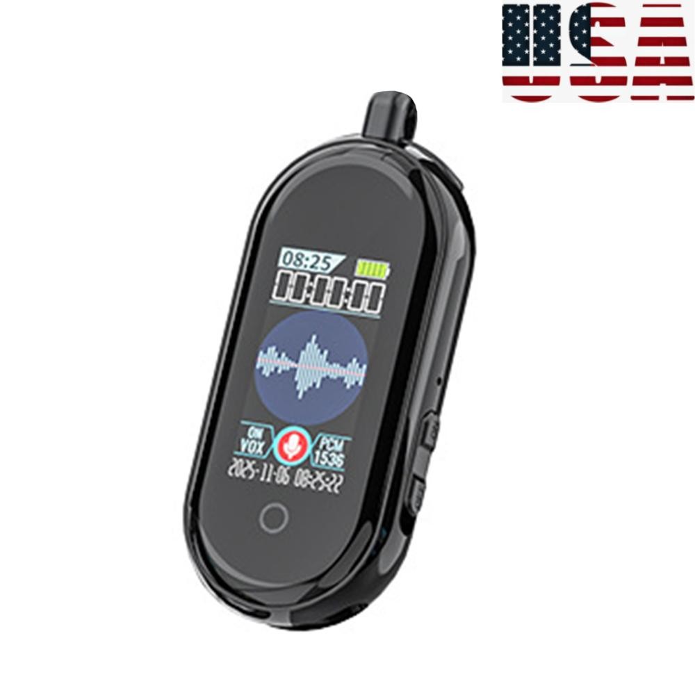 64GB HD Audio Record Device Noise-Canceling 1.05In Screen Fo