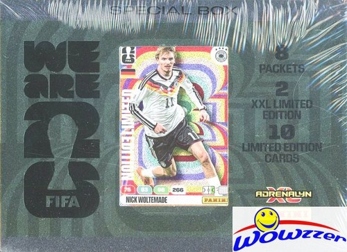 2026 Panini Adrenalyn XL WORLD CUP Soccer SPECIAL GERMAN Box-76 Card-10 LE+2 XXL