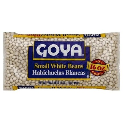 Goya Small White Beans - Frijoles Blancos 14.0z