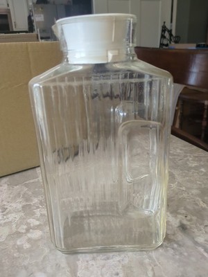 3 gallon glass water bottles 3 Gallon Frosted Glass Bottle, Water Bottle, GEO — organize.com