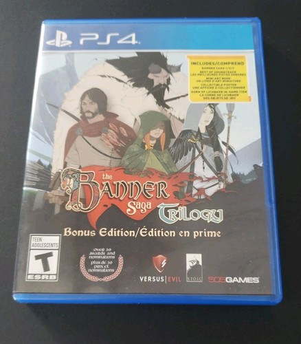 The Banner Saga Trilogy (édition bonus) (Sony PlayStation 4, 2018) C.I.B / TESTE - Photo 2/9
