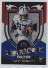 2021 Panini Prizm Draft Picks Crusade Red White & Blue Pat Freiermuth #173 0t2