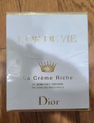 Christian Dior L'Or de Vie La Creme Riche Face Cream 50ML 1.7oz