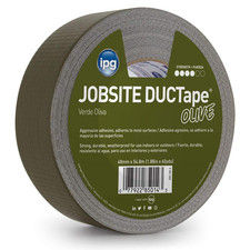 Jobsite Ductape, Colored Duct Tape, 1.88" X 60 Yd, Olive Drab Single Roll 