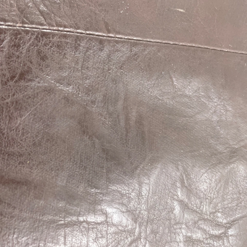 Liz & Co Y2k Marrón Imitación Cuero Hobo Bolso de Mano Cartera Vintage Gamuza Cartera Foto 4 de 4