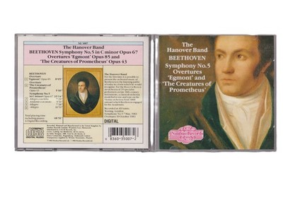 Beethoven: Symphony no 5, Egmont, Prometheus / Hanover Band CD #0925AV