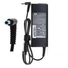 Genuine 90W 19.5V HP AC Adapter Charger blue tip Pavilion 10 14 15 17 Envy 13 US