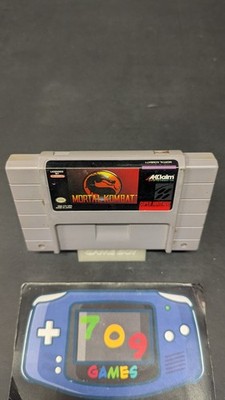 Mortal Kombat (Super Nintendo Entertainment System, 1993) SNES