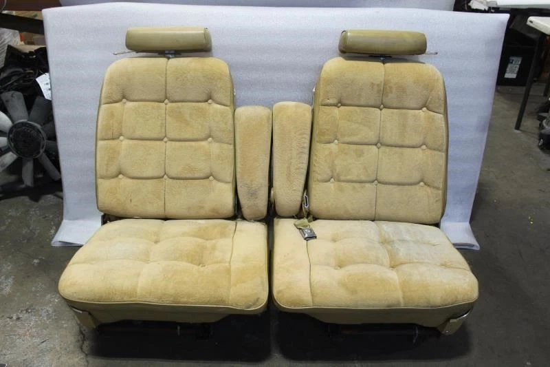 1972 1973 1974 1975 1976 LINCOLN CONTINENTAL MARK IV DRIVER PASSENGER FRONT SEAT Foto 2 de 4