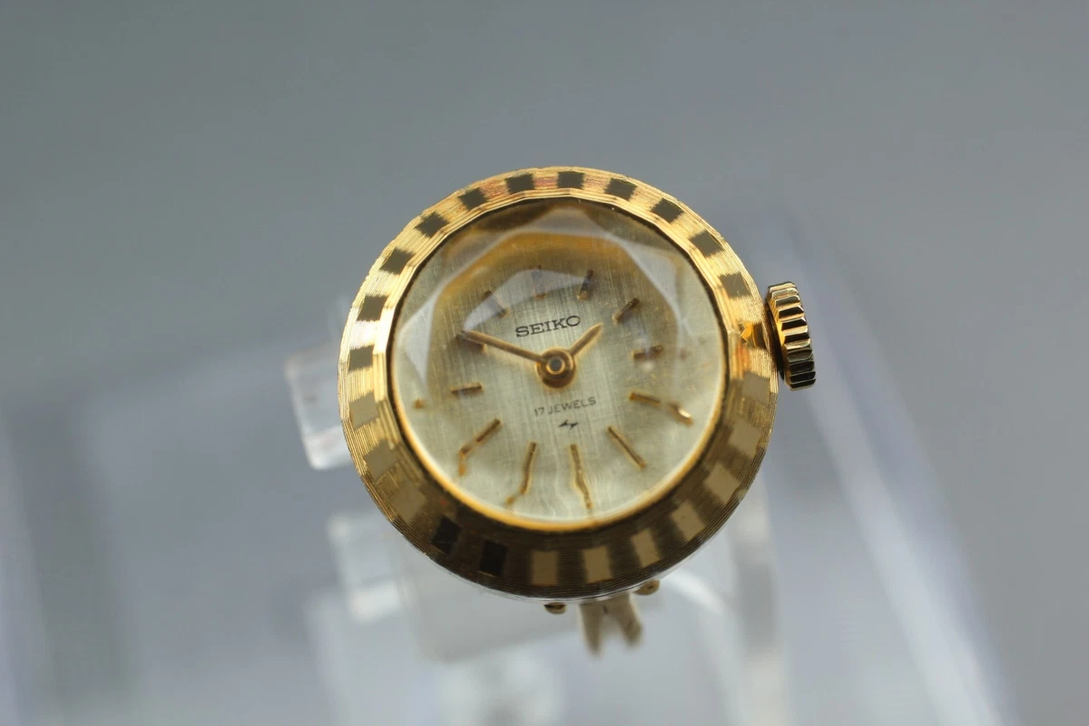 Montre Vintage Femme Or Et Diamantini - Yema 1968 - Mouvement Mécanique