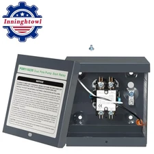 PSR Pump Start 40 AMP Relay For 24 VAC Timed Lawn Controllers,for 110 or 220 VAC