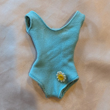 Barbie Blue One-Piece Swimsuit 1-Piece vintage