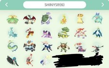 Shiny 6 IV Pokemon Gen 1-7 Choice Of Any 21 Must Have Pokemon Home Or Scarlet