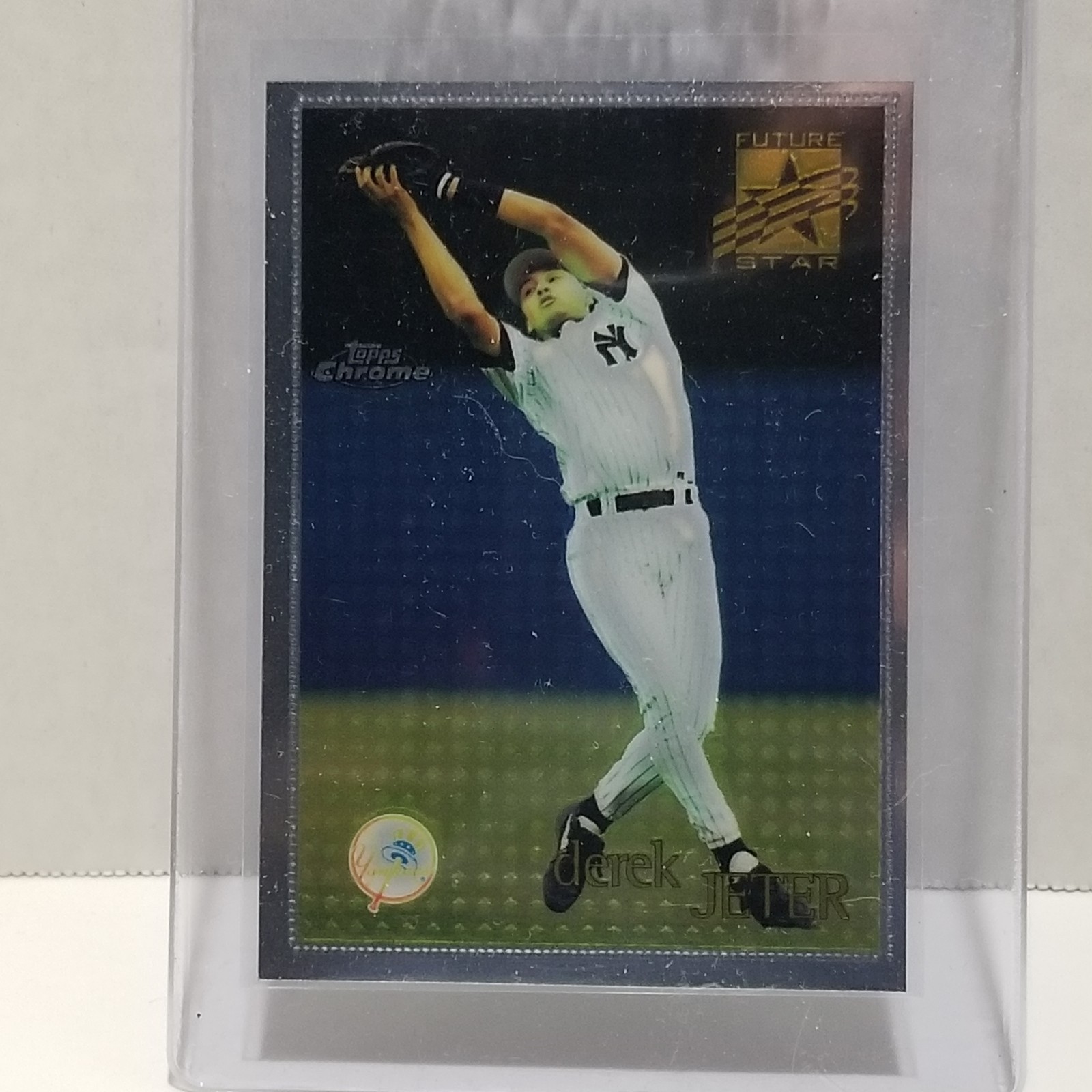 Derek Jeter 1996 Topps Chrome Future Stars #80 NY Yankees