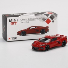 1/64 MINI GT Chevrolet Corvette Stingray 2020 Torch Red MGT00150 LHD Diecast