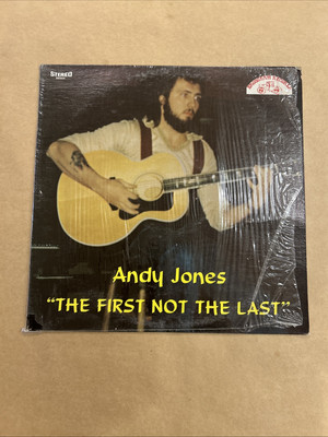 Andy Jones The First Not The Last Private shrink LP 70s Folk Brougham private