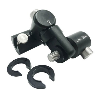 Adjustable Bow Rod Stabilizer V-Bar Mount with Quick Disconnect Sidebar