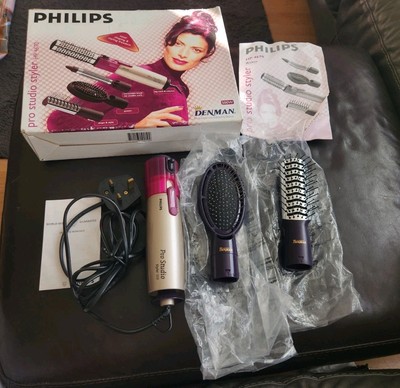 Philips Pro Studio Föhn Haarstyler Wave Keramik Ionisationsbürste Luftstyler