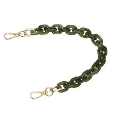 Acrylic Purse Strap,15 Inch Chain Luxury Handbag Chain Handle Straps