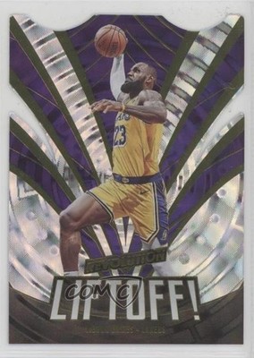 2023-24 Panini Revolution Liftoff! Fractal LeBron James #1 hs9