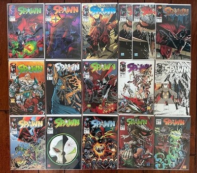 Spawn #1-15 LOT Todd McFarlane Image 1992. #4 Violator 2 copies