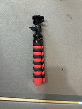 Mini Flexible Gorilla Tripod Stand for Camera GoPro DSLR w Ball Head Red