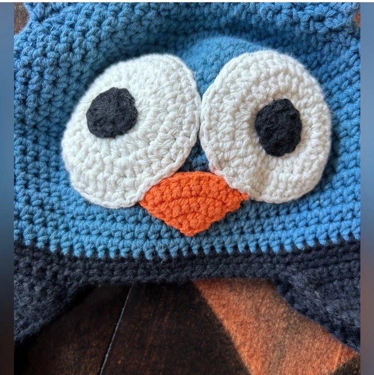 Sombrero de búho tejido Seattle para bebés y niños pequeños como nuevo Foto 2 de 4